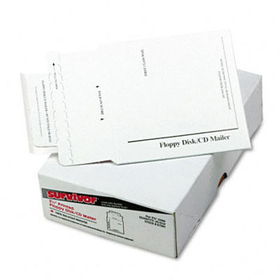 DuPont Tyvek-Lined Multimedia Mailer, Contemporary, 5 x 5, White, 25/Box