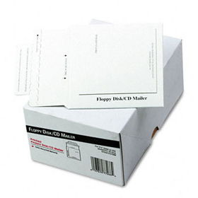 Foam-Lined Multimedia Mailer, Contemporary, 5 x 5, White, 25/Boxquality 