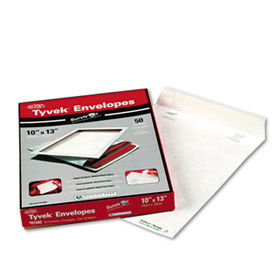 Tyvek Mailer, Side Seam, 10 x 13, White, 50/Boxsurvivor 