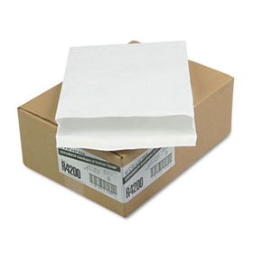 Tyvek Expansion Mailer, 10 x 13 x 1 1/2, White, 18lb, 100/Carton