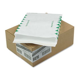 Tyvek Expansion Mailer, First Class, 10 x 13 x 1 1/2, White, 18lb, 100/Carton