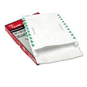 Quality Park R4302 - Tyvek Expansion Mailer, First Class, 12 x 16 x 2, White, 25/Boxquality 