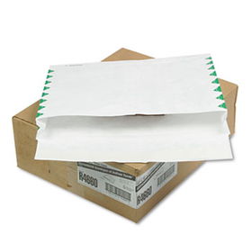 Quality Park R4660 - Tyvek Booklet Expansion Mailer, First Class, 12 x 16 x 2, White, 100/Cartonquality 