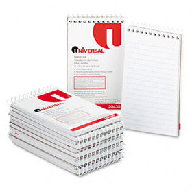 Wirebound Memo Books, Narrow Rule, 3 x 5, White, 12 50-Sheet Pads/Pack