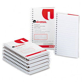 Wirebound Memo Book, Narrow Rule, 5 x 3, White, 12 50-Sheet Pads/Pack