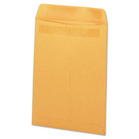 Self-Stick File-Style Envelope, Contemporary, 10 x 13, Brown, 250/Boxuniversal 