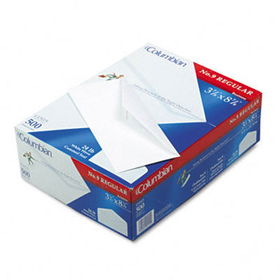 Columbian CO115 - Gummed Flap Business Envelope, V-Flap, #9, White, 500/Boxcolumbian 