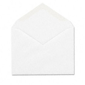 Columbian CO198 - Invitation Envelope, Gummed, Contemporary, #5 1/2, White, 100/Boxcolumbian 