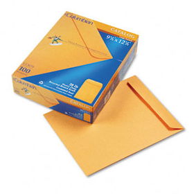 Columbian CO679 - All-Purpose Catalog Envelope, Center Seam, 9 1/2 x 12 1/2, Light Brown, 100/Boxcolumbian 