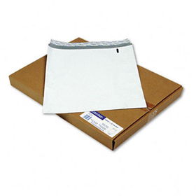 Columbian CO835 - DuraShield Security Open End Poly Envelopes, 12 x 15-1/2, White,100/Boxcolumbian 