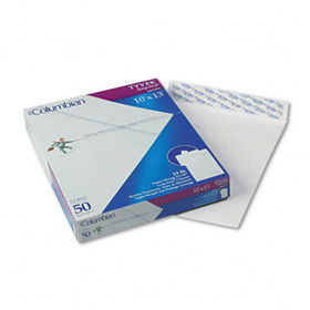 Columbian CO852 - Tyvek Catalog Envelopes, 10 x 13, White, 50/Boxcolumbian 