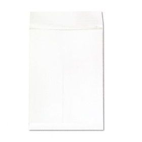 Quality Park 77336 - Tech-No-Tear Catalog Envelope, Poly Lining, Side Seam, 10 x 13, White, 100/Boxquality 