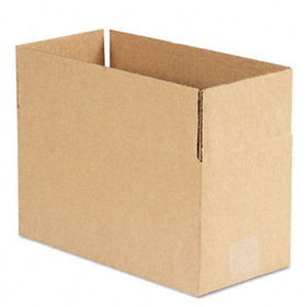 Corrugated Kraft Fixed-Depth Shipping Carton, 6w x 12l x 6h, Brown, 25/Bundleuniversal 