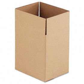 Corrugated Kraft Fixed-Depth Shipping Carton,8-3/4 x 11-1/4 x 12h,BR,25/Bundleuniversal 