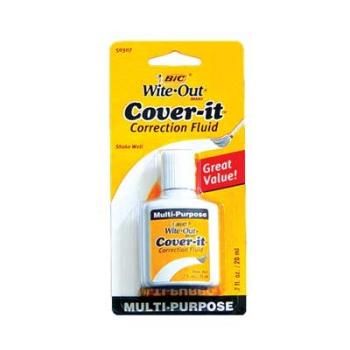 BIC Wite-Out - Cover It - Correction Fluid Case Pack 72bic 