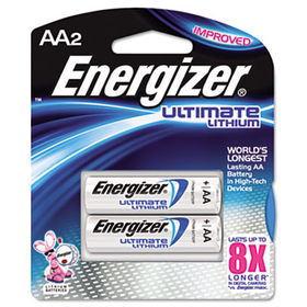 e Lithium Batteries, AA, 2 Batteries/Packenergizer 