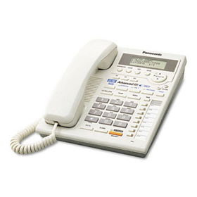 Panasonic KXTS3282W - Intercom Speakerphone w/Caller ID, Corded, Two Lines, Whitepanasonic 