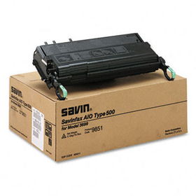 Savin SV9851 - SV9851 Toner, 10000 Page-Yield, Blacksavin 