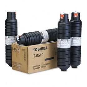 T6510 Toner, 15000 Page-Yield, 4/Carton, Blacktoshiba 