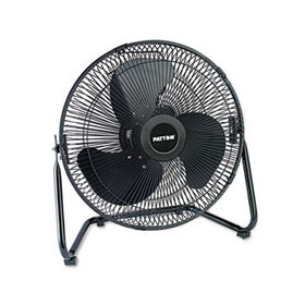 PATTON PHV14PU - 14 High-Velocity Floor Fan w/All Metal Construction, Adjustable Tilt,3-Speed