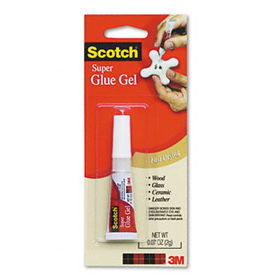 Scotch 6045 - Super Glue Gel, 0.07oz, Super Glue Liquid