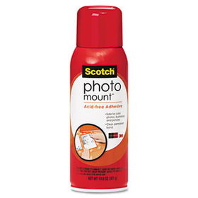 Photo Mount Spray Adhesive, 10.25 oz, Aerosol