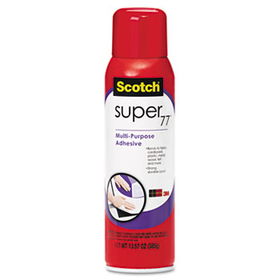 Super 77 Multipurpose Spray Adhesive, 13.57 oz, Aerosolscotch 