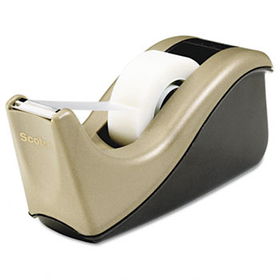 Scotch C60DS - Value Desktop Tape Dispenser, 1 core, Two-Tone Brownscotch 