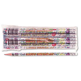 Decorated Pencil, Happy Birthday, #2, Holographic SR Brl, Dozenmoon 