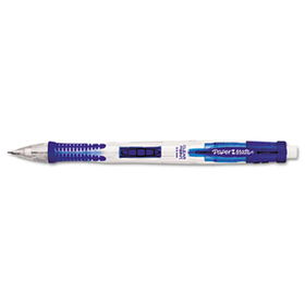 Clear Point Mechanical Pencil, 0.5 mm, Blue Barrel, Refillablepaper 