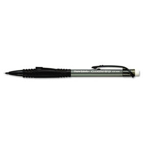 Clickster Grip Mechanical Pencil, 0.5 mm, Smoke Barrel Refillablepaper 