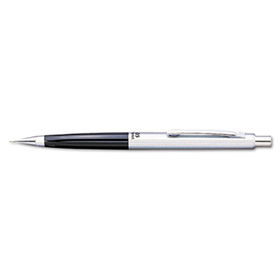 Pentel S55 - Classic Deluxe Automatic Pencil, 0.50 mm, Black/Silver Barrelpentel 