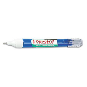 Pentel ZL62W - Presto! Multipurpose Correction Pen, 7ml, White