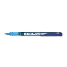 V Razor Point Porous Point Stick Liquid Pen, Blue Ink, Extra Fine, Dozen