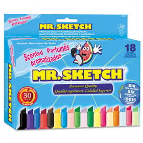 Scented Watercolor Markers, 18 Colors, 18/Setsketch 