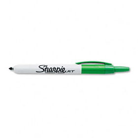 Sharpie 32704 - Retractable Permanent Marker, Fine Point, Greensharpie 