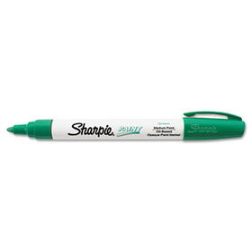 Sharpie 34904 - Permanent Paint Marker, Medium Point, Greensharpie 