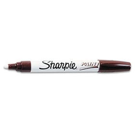 Sharpie 34907 - Permanent Paint Marker, Medium Point, Brownsharpie 