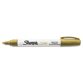 Sharpie 34937 - Permanent Paint Marker, Medium Point, Goldsharpie 