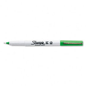 Sharpie 37004 - Permanent Markers, Ultra Fine Point, Green, Dozensharpie 