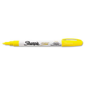 Sharpie 37305 - Permanent Paint Marker, Fine Point, Yellowsharpie 