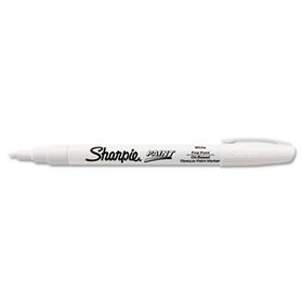 Sharpie 37315 - Permanent Paint Marker, Fine Point, Whitesharpie 