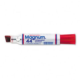 Magnum Oversized Permanent Marker, Chisel Tip, Redsharpie 