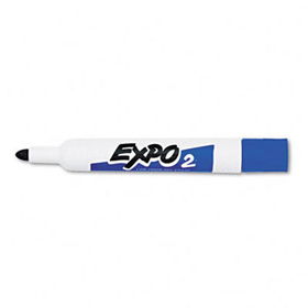 Low Odor Dry Erase Marker, Bullet Tip, Blue, Dozenexpo 