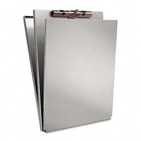 A-Holder Aluminum Form Holder, 1/2"" Capacity, Holds 8-1/2w x 12h, Silversaunders 