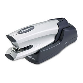 Cordless Rechargeable Stapler, 20-Sheet Capacity, Silverswingline 