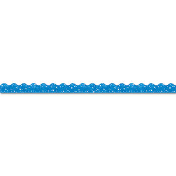 Terrific Trimmers Sparkle Border, 2 1/4"" x 39"" Panels, Blue, 10/Settrend 