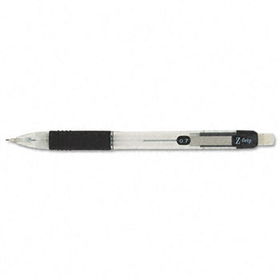 Z-Grip Mechanical Pencil, 0.7 mm, Clear Barrel, 12/Packzebra 