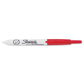 Retractable Ultra Fine Tip Permanent Marker, Redsharpie 