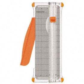 Fiskars 1298937797 - Personal Paper Trimmer, 10 Sheets, Plastic Base, 5 1/2 x 14